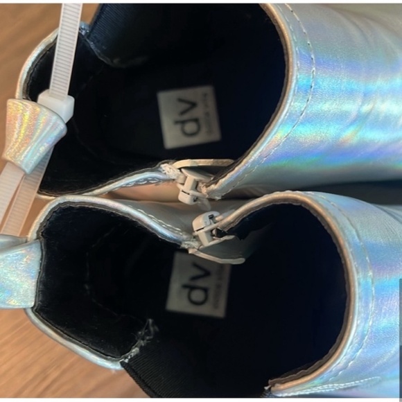 Dolce Vita Girls Cole Metallic Chelsea Boot NEW - Picture 6 of 7